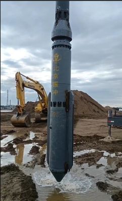 주문 전기 75 kW 진동 플로테이션 방법 돌 기둥 Vibro 복합 토지 Bvem online manufacture
