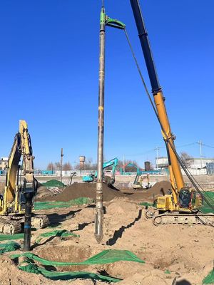 주문 수압 비브로 플롯 비브로 압축장치 600-800mm 지름과 발굴기 강력한 침투 능력 online manufacture