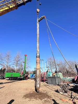 주문 BVEM 2600 r/min rotation speed hydraulic vibroflot pile driver online manufacture