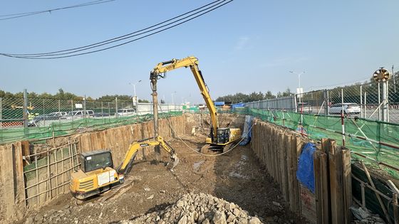 주문 Hydraulic Vibroflot with 150Kw Power and High Compaction Efficiency for Soil Improvement ISO 9001 Certified online manufacture