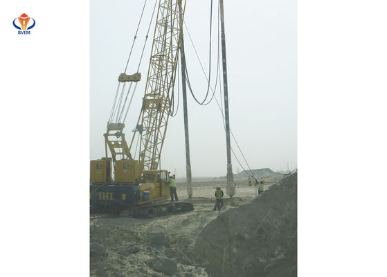 100KW 모래 비브로플로트 무거운 기계 돌 기둥 토양 개선