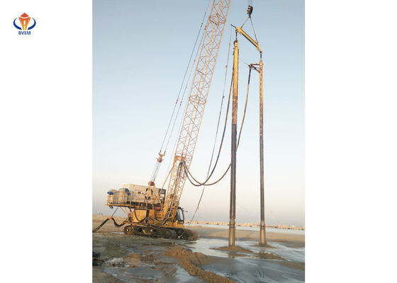 비브로 압축을 위한 100kW 진동 플로테이션 장치 기초 액화 저항을 향상