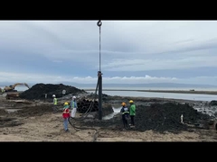 방위 수용량을 개량하는 모래 압축 180kw Vibroflotation 장비 운전사