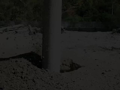 바닥 공급 바이브로 떠기 기술 크롤러 프레임 유형 압축