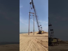 130KW 전기 진동 융합 없는 토양의 압축