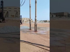 기술 진동 플라테이션 장비 스파일 드라이버 모래 압축 돌 기둥 기계