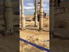 효율적인 전기 비브로플로테이션 압축 기계 180-276 KN 진동 전력