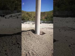 크레인 타입 복붕법 브프스 바이브로플로테이션 180 kw 정교한 파일 깊이 24m