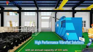 파일링 엔지니어링을 위한 고성능 Vibroflot BJV150E