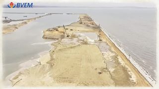 파일링 압축용 100KW 전기 진동기